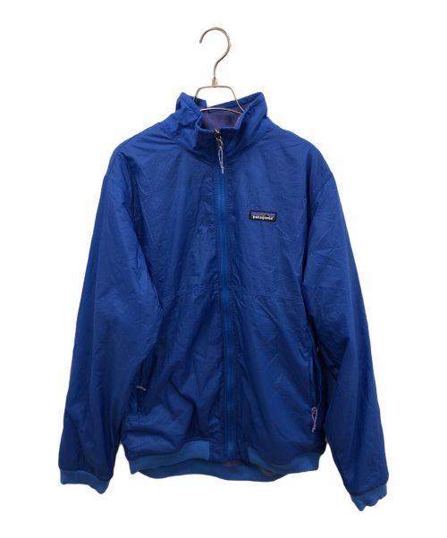 Patagonia（パタゴニア）Patagonia (パタゴニア) Reversible Shelled Microdini Jacket ブルー サイズ:サイズタグ欠損の為不明の古着・服飾アイテム