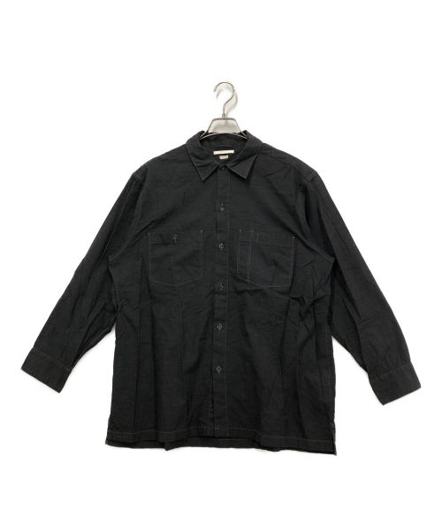 BLURHMS（ブラームス）BLURHMS (ブラームス) シャンブレーシャツ グレー サイズ:2の古着・服飾アイテム