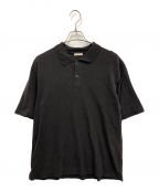 ULTERIORアルテリア）の古着「鹿の子 C/C PIQUE POLO SHIRTS」｜グレー