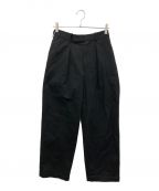 MARKAWAREマーカウェア）の古着「CLASSIC FIT TROUSERS」｜ブラック