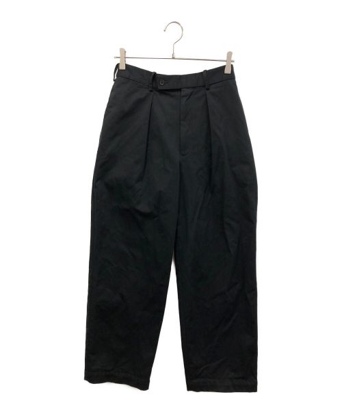 MARKAWARE（マーカウェア）MARKAWARE (マーカウェア) CLASSIC FIT TROUSERS ブラック サイズ:2の古着・服飾アイテム