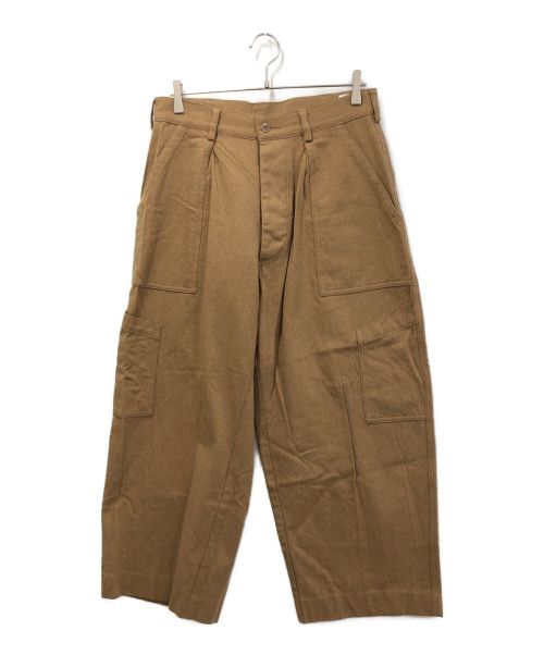 STANDARD JOURNAL（スタンダード ジャーナル）STANDARD JOURNAL (スタンダード ジャーナル) Daishi Nishino Military Pants ブラウン サイズ:W34の古着・服飾アイテム