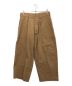 STANDARD JOURNAL（スタンダード ジャーナル）の古着「Daishi Nishino Military Pants」｜ブラウン