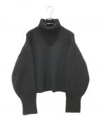 TODAYFULトゥデイフル）の古着「Heavy Turtle Knit　12020529」｜ブラック