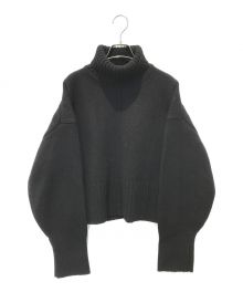 TODAYFUL（トゥデイフル）の古着「Heavy Turtle Knit　12020529」｜ブラック