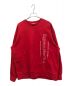 SUPREME（シュプリーム）の古着「side logo crewneck」｜レッド