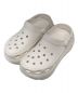 crocs（クロックス）の古着「CLASSIC MEGA CRUSH CLOG」｜ホワイト