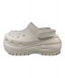 crocs (クロックス) CLASSIC MEGA CRUSH CLOG ホワイト サイズ:25 未使用品：8000円