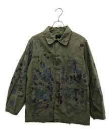 Needles（ニードルズ）の古着「DN coverall back sateen paint」｜カーキ