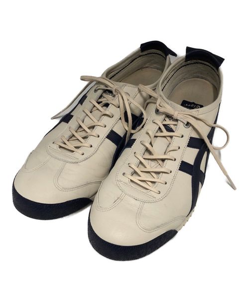 Onitsuka Tiger（オニツカタイガー）Onitsuka Tiger (オニツカタイガー) MEXICO 66 SD ホワイト×ネイビー サイズ:26の古着・服飾アイテム