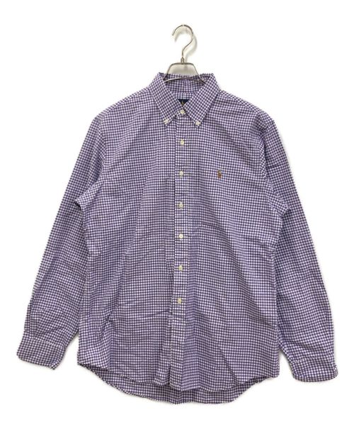 POLO RALPH LAUREN（ポロ・ラルフローレン）POLO RALPH LAUREN (ポロ・ラルフローレン) シャツ パープル サイズ:Lの古着・服飾アイテム