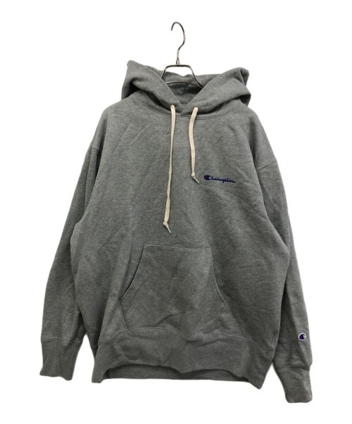 Champion（チャンピオン）Champion (チャンピオン) フーデッドスウェットシャツ グレー サイズ:Xlの古着・服飾アイテム