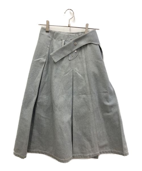 3.1 phillip lim（スリーワンフィリップリム）3.1 phillip lim (スリーワンフィリップリム) スカート ライトグレーの古着・服飾アイテム