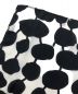 中古・古着 marimekko (マリメッコ) ストール ブラック：5000円