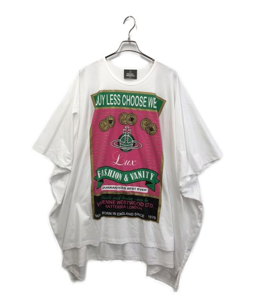 Vivienne Westwood man（ヴィヴィアン ウェストウッド マン）Vivienne Westwood man (ヴィヴィアン ウェストウッド マン) エレファントTシャツ ホワイト サイズ:Fの古着・服飾アイテム