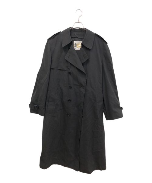 london fog（ロンドンフォグ）london fog (ロンドンフォグ) トレンチコート ブラック サイズ:４４の古着・服飾アイテム