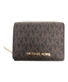 MICHAEL KORS（マイケルコース）の古着「3つ折り財布」｜ブラウン