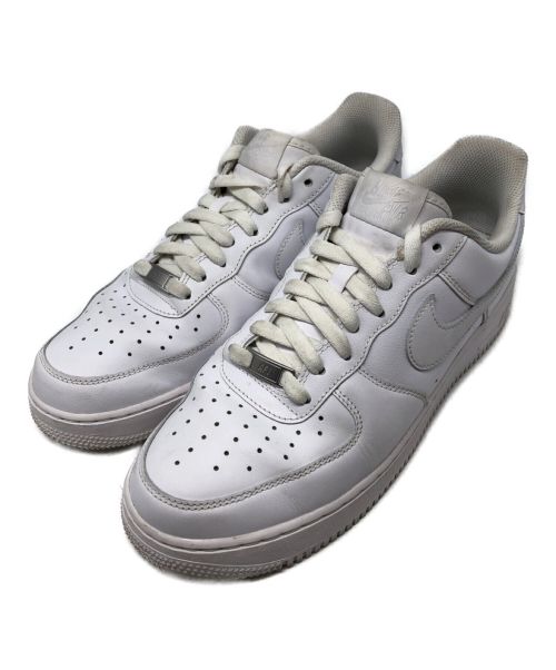 NIKE（ナイキ）NIKE (ナイキ) AIR FORCE 1 '07 ホワイト サイズ:27.5の古着・服飾アイテム