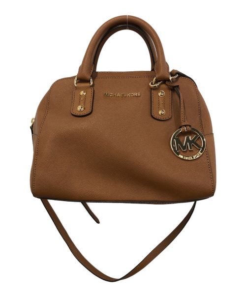 MICHAEL KORS（マイケルコース）MICHAEL KORS (マイケルコース) 2wayバッグ ブラウン サイズ:表記無しの古着・服飾アイテム