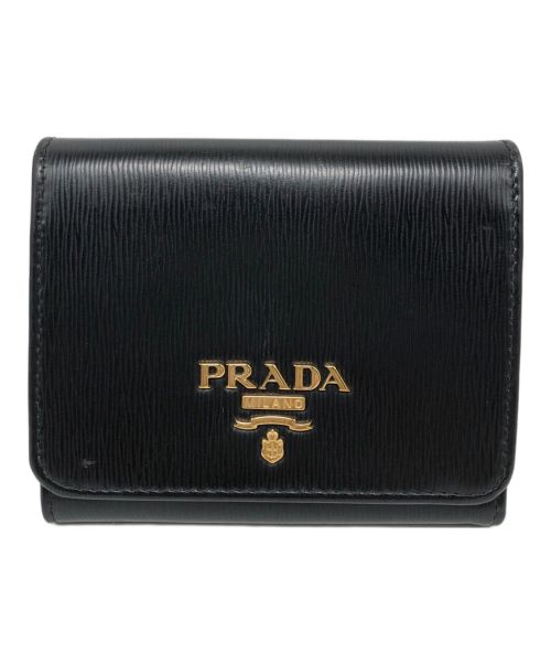 PRADA（プラダ）PRADA (プラダ) 財布 ブラックの古着・服飾アイテム