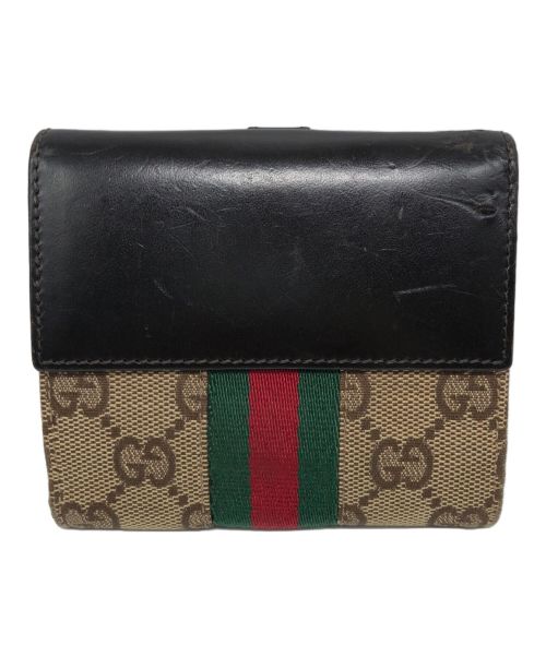 GUCCI（グッチ）GUCCI (グッチ) 財布 ブラウンの古着・服飾アイテム