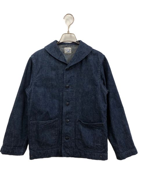 orSlow（オアスロウ）orSlow (オアスロウ) ショールカラーデニムジャケット ブルーの古着・服飾アイテム