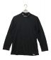 YOHJI YAMAMOTO（ヨウジヤマモト）の古着「CottonJersey Only A Moment High Neck T-Shirt」｜ブラック