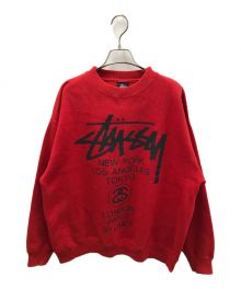 stussy（ステューシー）の古着「スウェット」｜レッド