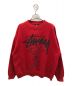 stussy（ステューシー）の古着「スウェット」｜レッド