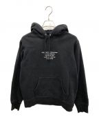 SUPREMEシュプリーム）の古着「HQ Hooded Sweatshirt」｜ブラック