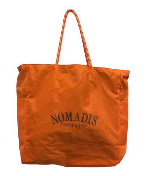 NOMADIS（ノマディス）NOMADIS (ノマディス) リバーシブルトートバッグ オレンジの古着・服飾アイテム