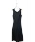 Seagreen（シーグリーン）の古着「COTTON LINEN DYED WEATHER CLOTH JUMPSUIT」｜ブラック