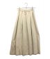 AURALEE (オーラリー) DRY COTTON KNIT PLEATED SKIRT ホワイト サイズ:1：15000円