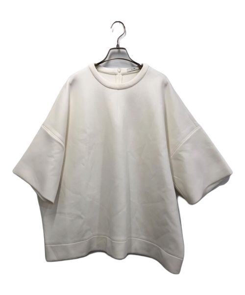 CLANE（クラネ）CLANE (クラネ) BULKY LINE HALF SLEEVE TOPS ホワイト サイズ:M 未使用品の古着・服飾アイテム