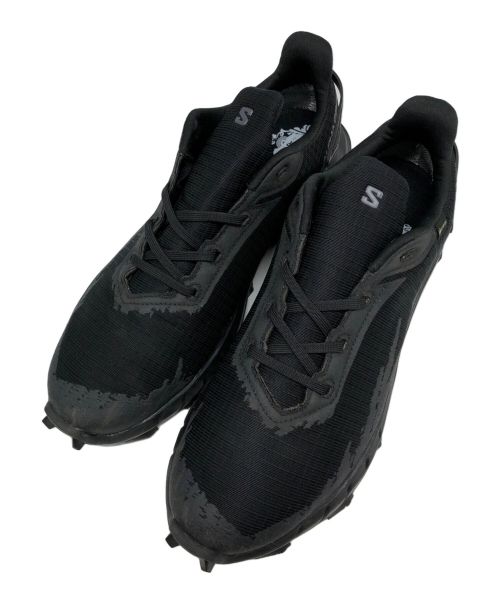 SALOMON（サロモン）SALOMON (サロモン) ALPHACROSS 4 GORE-TEX ブラック サイズ:27の古着・服飾アイテム