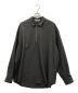 Name.（ネーム）の古着「W/TA HALF ZIP LOOSE FIT SHIRT」｜グレー