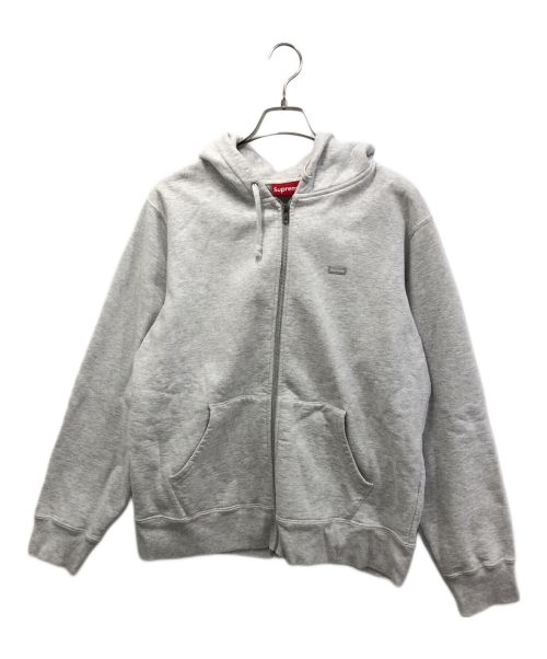 SUPREME（シュプリーム）SUPREME (シュプリーム) Small Box Zip Up Hooded グレー サイズ:-の古着・服飾アイテム