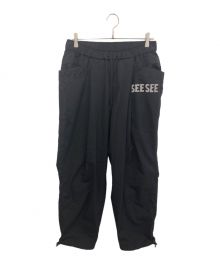 SEESEE（シーシー）の古着「ナイロンパンツ」｜ブラック