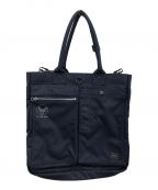 PORTERポーター）の古着「FLYING ACE 2WAY TOTE BAG」｜ネイビー