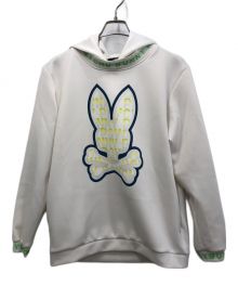 Psycho Bunny（サイコ バニー）の古着「パーカー」｜ホワイト