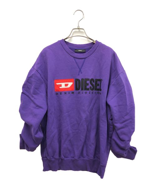 DIESEL（ディーゼル）DIESEL (ディーゼル) スウェット パープル サイズ:XXSの古着・服飾アイテム