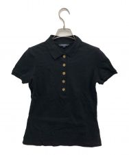 BURBERRY LONDON (バーバリーロンドン) ポロシャツ ブラック サイズ:1