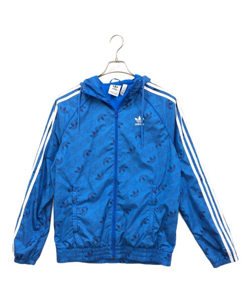 adidas（アディダス）adidas (アディダス) MONO WINDBREAKER ブルー サイズ:Ｍの古着・服飾アイテム