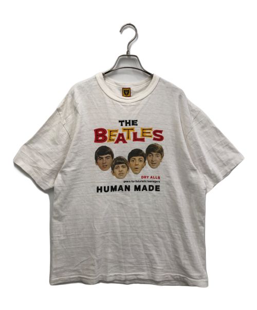 HUMAN MADE（ヒューマンメイド）HUMAN MADE (ヒューマンメイド) THE BEATLES collaboration Tee ホワイト サイズ:XLの古着・服飾アイテム