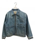 stussyステューシー）の古着「Denim Zip Work Jacket」｜インディゴ