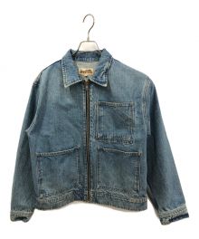 stussy（ステューシー）の古着「Denim Zip Work Jacket」｜インディゴ