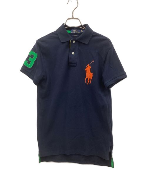 POLO RALPH LAUREN（ポロ・ラルフローレン）POLO RALPH LAUREN (ポロ・ラルフローレン) ポロシャツ ネイビー サイズ:XSの古着・服飾アイテム