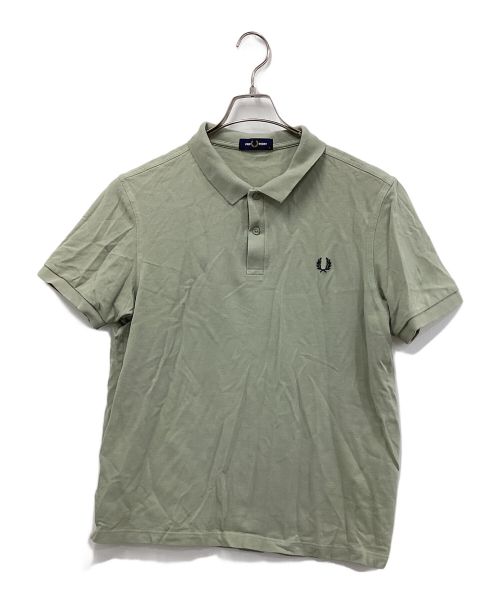 FRED PERRY（フレッドペリー）FRED PERRY (フレッドペリー) ポロシャツ 黄緑 サイズ:XLの古着・服飾アイテム