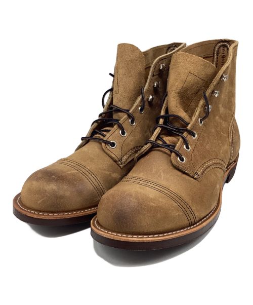 RED WING（レッドウィング）RED WING (レッドウィング) IRON RANGER ベージュ サイズ:27.5の古着・服飾アイテム