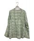 Mame Kurogouchi (マメクロゴウチ) KASURI PLAID PULLOVER グリーン サイズ:M：15000円